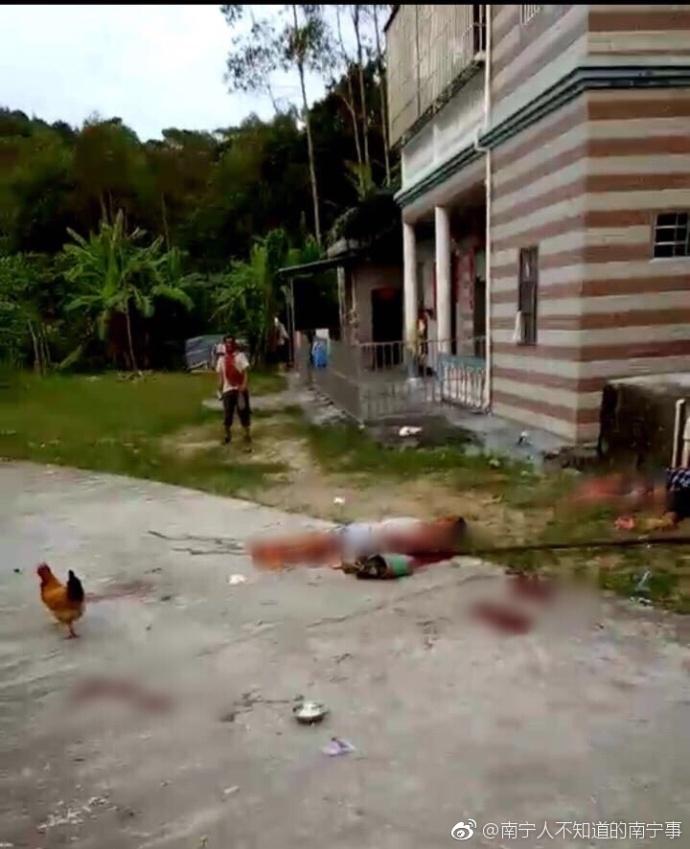 玉林博白县一村民砍死一家4口(图)