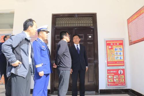 吴起县县委常委,常务副县长张宏江带队深入辖区重点单位开展消防安全