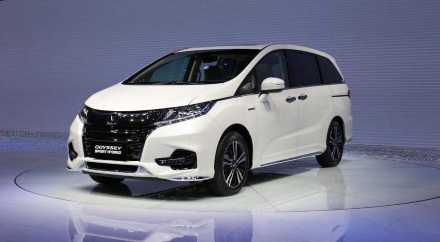 2019上海车展,本田奥德赛锐·混动和x-nv电动概念车首