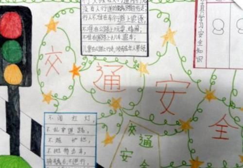 三年级校车安全手抄报 校车安全手抄报
