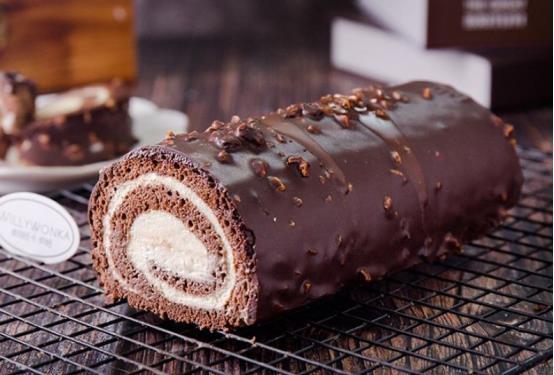 吃一口就满意的梦龙蛋糕卷,巧克力脆的口感,让你享受