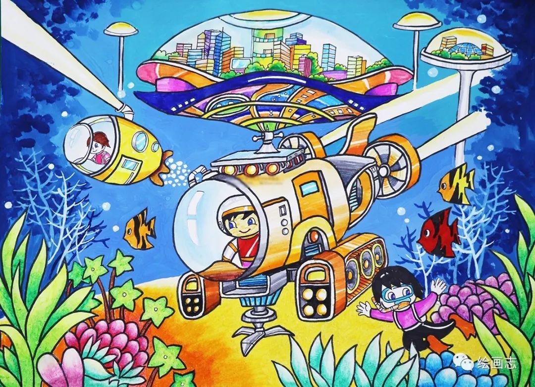 绘画素材丨科幻画主题系列作品20幅(关键词:垃圾处理