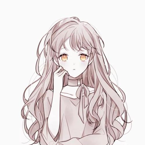 动漫女生头像转自微博seevan奢问-堆糖,美好生活研究所