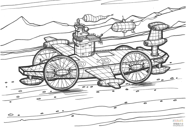 创意交通工具水陆两栖车