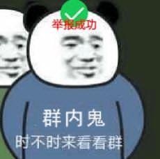 举报成功,群内鬼时不时来看看群_成功_看看_举报_时不时_群内表情