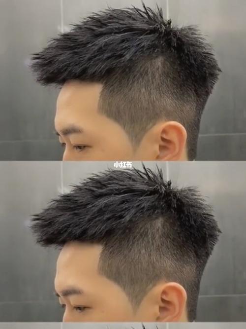 男士夏季清爽短发,前刺小飞机,男生发型_发型_短发_男士发型_夏天去哪