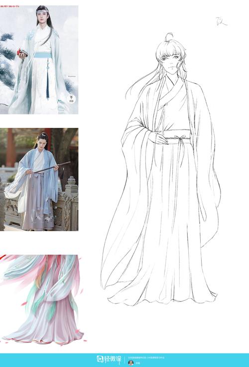 古风类服饰剪裁设计—基础汉服