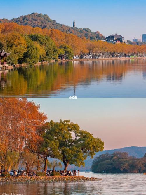 93杭州的秋天,从来没有让人失望过_秋天去哪玩_夕阳_建筑_大佛寺
