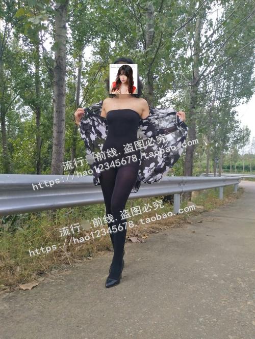 高腰裹胸伪娘cd变装无痕紧身连体收腰丝袜性感透明诱惑开档连身袜