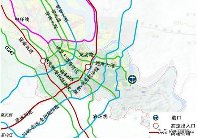 9亿!遂宁打造遂潼沿江大动脉,通港大道预计明年通车!