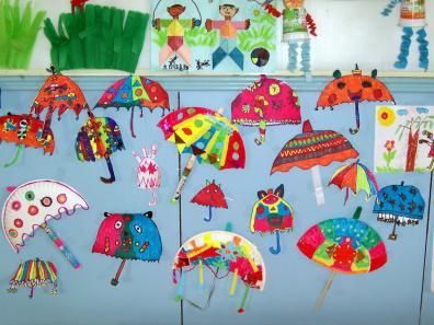 图片介绍: 幼儿简笔画花雨伞 (第1页),幼儿简笔画花雨伞图片大全