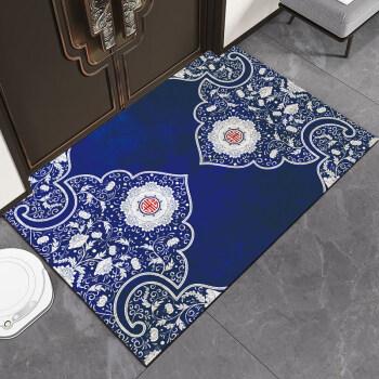 酒店中式走廊地毯新中式入户门地毯客厅进门走廊家用可裁剪中国风中式