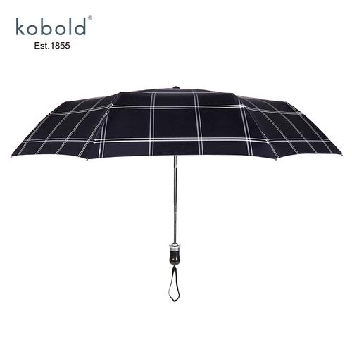 德国kobold全自动雨伞两用折叠简约男士晴雨个性伞三折男伞双人伞