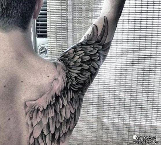 纹身素材第531期——男士肩膀