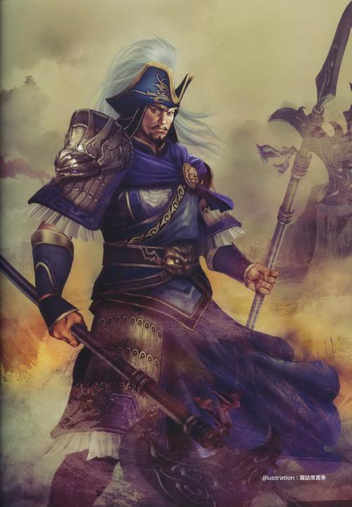 张辽真三国无双7原画