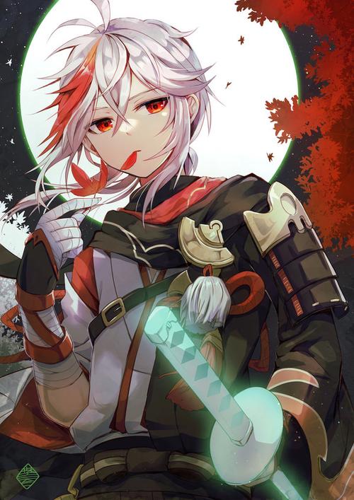 p站图片分享 原神 枫原万叶