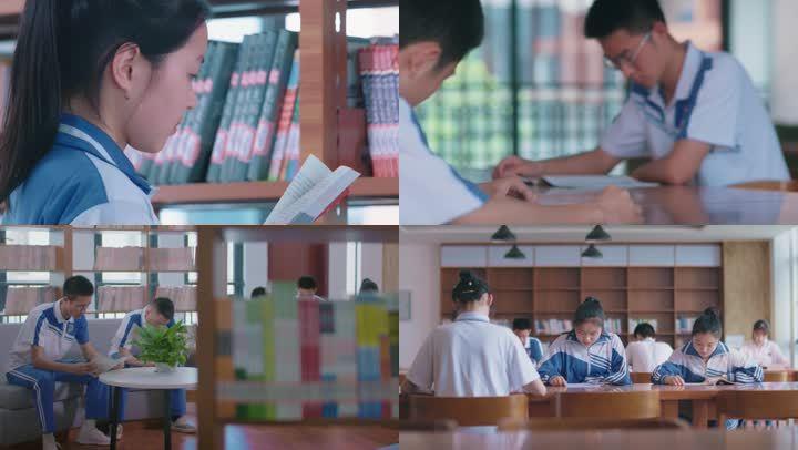 高中自习高考学生毕业季青春时光学生时光校园生活唯美校园读书学习