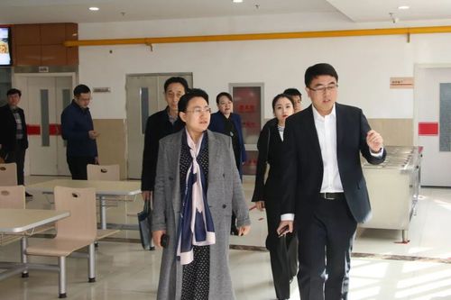 保定市副市长杨伟坤一行到长城幼儿园,长城学校进行调研