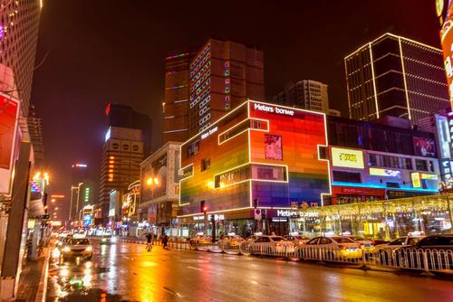 春节夜景