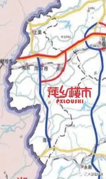 有图萍乡绕城高速有望2022年底开工已经召开了路线讨论会