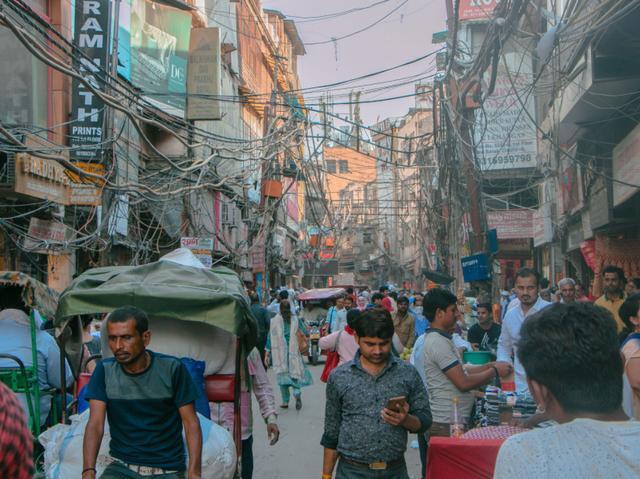 世界第二大城市印度德里