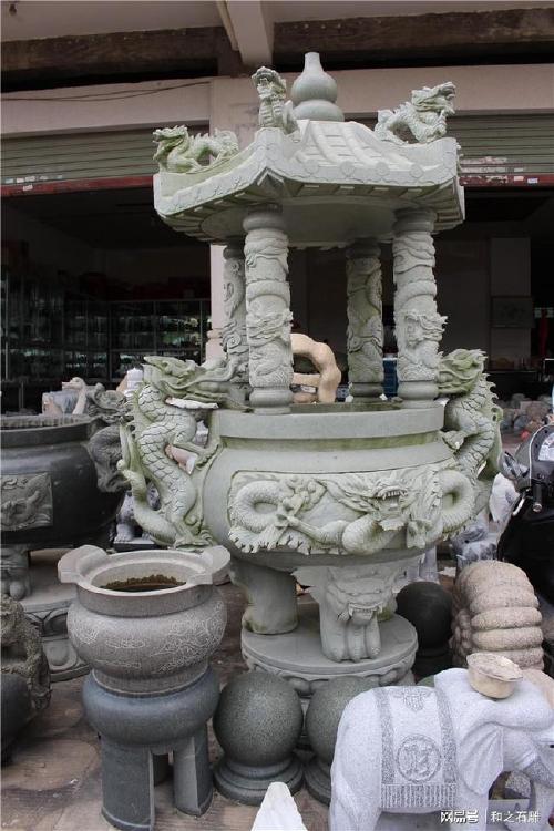 石雕香炉的用途是什么|寺庙|祠堂|熏香|习俗_网易订阅