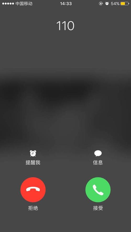 细思极恐!今天我接到一个来电显示为110的电话.