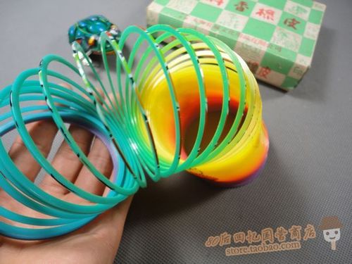 80后怀旧玩具童年记忆塑料手推荷花拉花小号彩虹圈拉拉圈儿童玩具