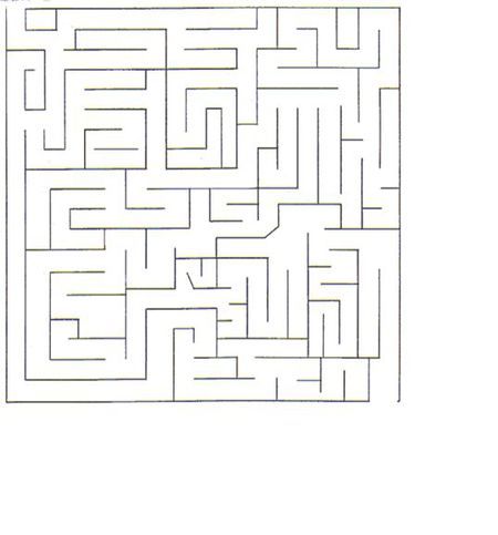 谁有一些走迷宫的图…就是那种一个起点一个终点的那种…最好是难度