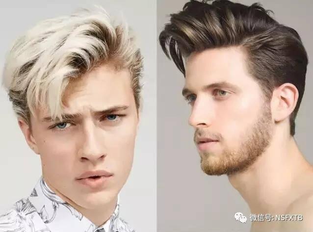 侧背头还是后背头好看 两者区别图解