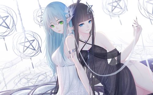 板绘凹凸世界凯柠深渊魔女x公主凯莉x安莉洁