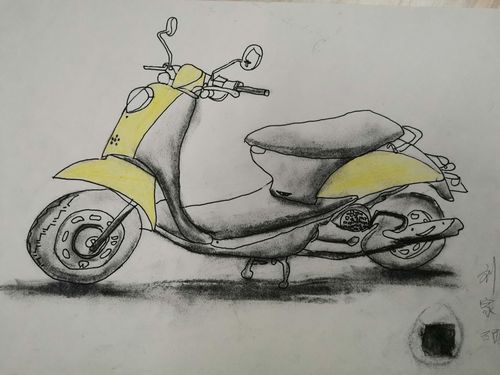 刘家硕-交通工具写生速写6级