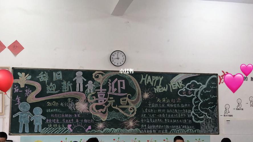 黑板报 辞旧迎新,喜迎元旦_元旦去哪玩_文化_阅读