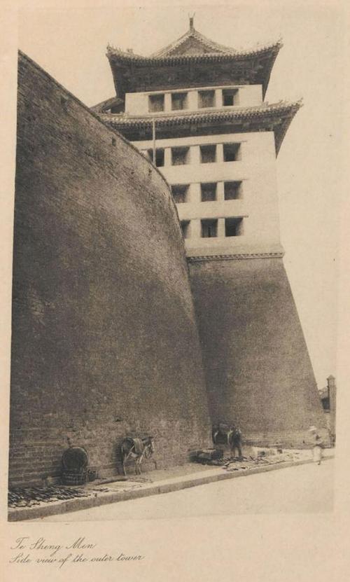 德胜门箭楼侧影