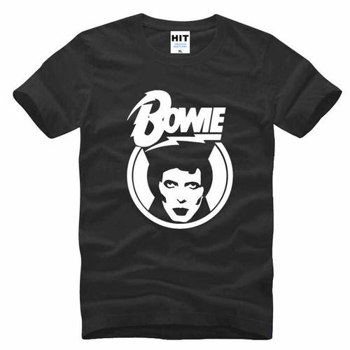 glam rock music david bowie logo printed mens men