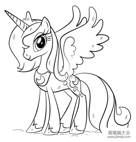 小马宝莉专区|小马镇上的秋天水彩画图片欣赏