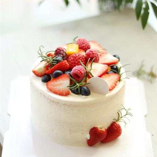 网红创意定制车圣诞厘子大樱桃草莓水果生日蛋糕茶点北京同城配送