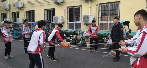 泌阳县青少年校外活动中心开展综合素质训练进校园活动