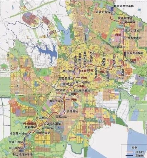 合肥买房跟着地铁走轨道交通地铁1号到9号线最全线路站点全曝光
