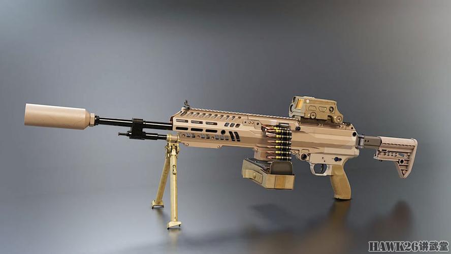 mg 338并非ngsw计划的产物,正在参加美国陆军另外的中口径机枪竞标.