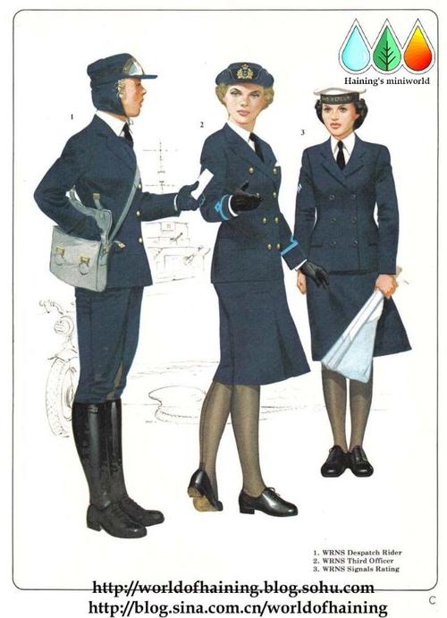 二战女军人军服图册 c1:英国:皇家海军.
