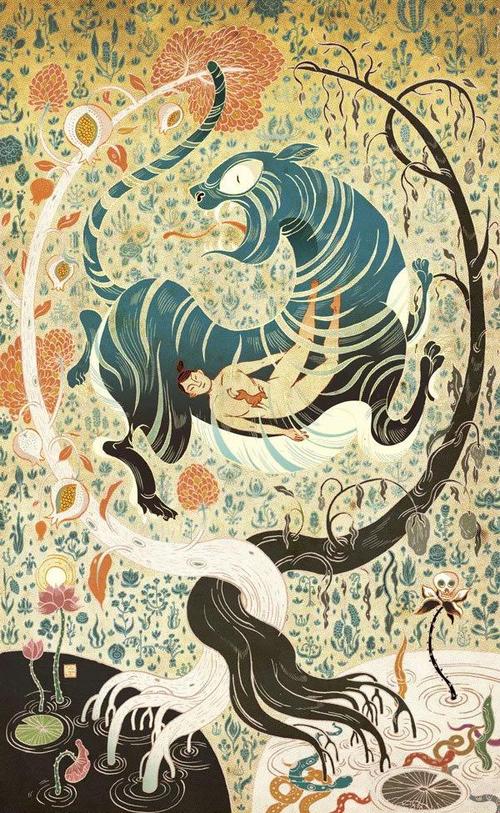 说到她的作品,大部分人会认为她是中国风插画的代表人物,从其作品《一