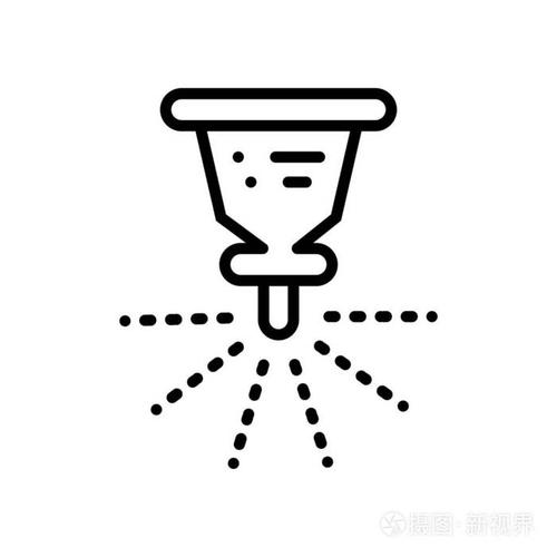 喷淋图标矢量在白色背景下隔离, 喷淋 si