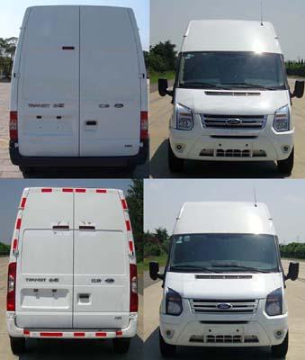 江铃全顺厢式运输车 jx5030xxytj-h3