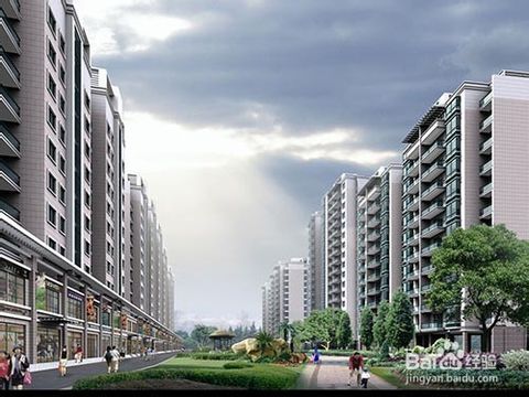 6  一点透视实景表现