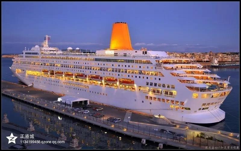 各国的豪华游轮没见过 这么大太震撼了