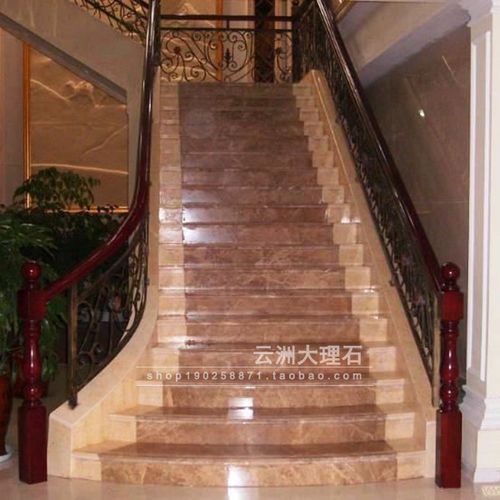 定做浅啡网金啡网大理石窗台台面楼梯踏步门槛石过门石挡水条门套