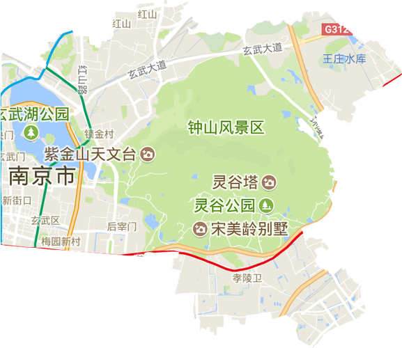 玄武区行政区域简介