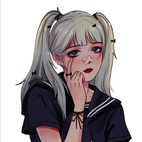 超a的jk制服动漫女生高清头像