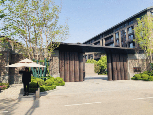 (永威上和院实景展示)